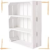 ✔ Vielseitig: Die Regalkisten sind für den Außen- und Innenbereich verwendbar und sind ein echter Hingucker.