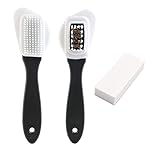 Suede Brush Kit, 4-Sided Suede Cleaning Brush with Eraser, Cleaner Brush for Boots, Shoes, Jackets, Furniture