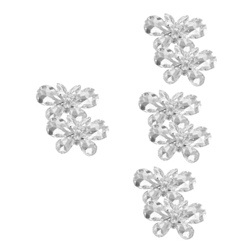 Clips de chaussures à strass amovibles pour sublimer vos talons de mariée et de soirée