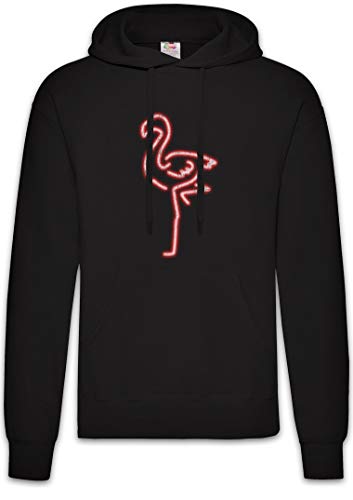 Sweat à Capuche Neon Flamingo Urban Backwoods pour Homme et Femme