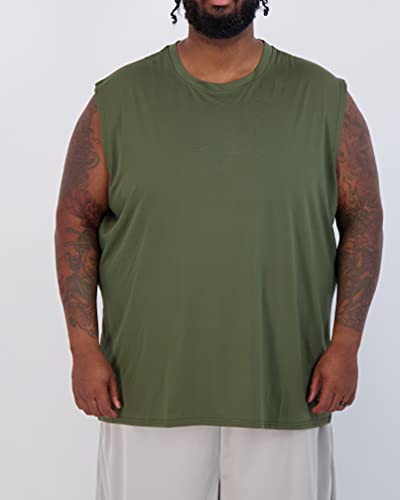 Image of Mens Big and Tall Active Dry Fit Tank Top