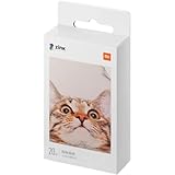 Xiaomi Blanc 20 feuilles de papier photo portable pour imprimante 3 pouces de haute qualit...