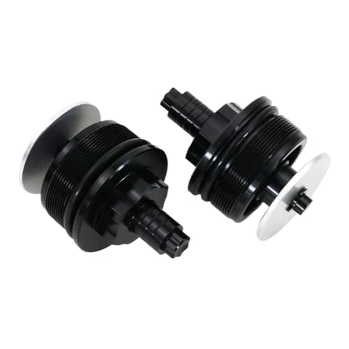Tapa de perno de horquilla de 43mm repuesto de precarga amortiguador delantero ZR1200 negro