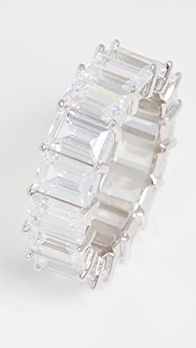 Adina's Jewels Women's Baguette Eternity Band4