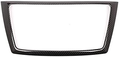ABS Carbon Fiber Style Center Console CD Frame Trim Cover 1pcs for Mercedes-Benz GLE W166 Coupe C292 2015-2019