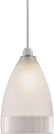 Brand New Glass Pendant Shade - Clear and Frosted.
