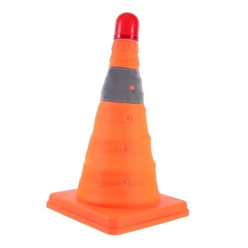 KOMBIUDA Señal De Advertencia De Cono De Tráfico De Cono De Tráfico Reflectante Para Carreteras Multiusos Para Aparcamiento y Formación De Conductores