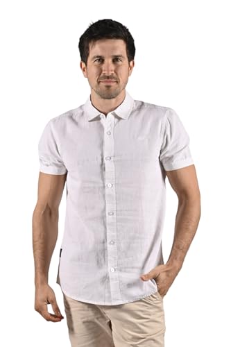 Chemise en lin homme SCOTT look vacances et détente chic au soleil