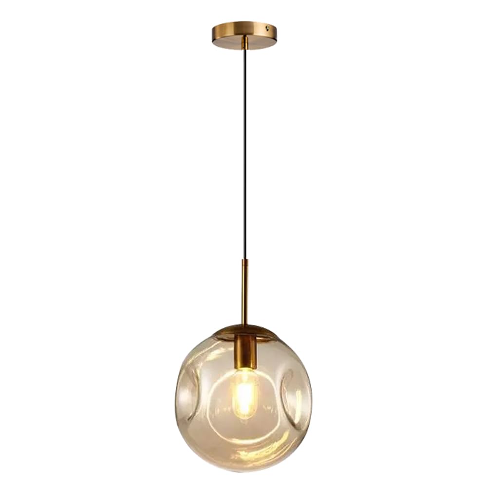 ZGDHWCR Creative Personality Hanging Lamp, Nordic Industrial Style Pendant Light, Single Head Height Adjustable Chandelier, Restaurant Living Room Bedroom Decoration Light Fixtures