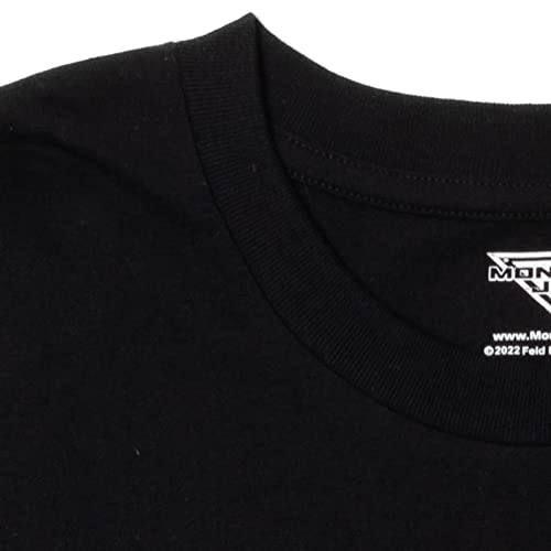 Monster Jam Trucks Grave Digger Pullover Graphic T-Shirt, Black, M