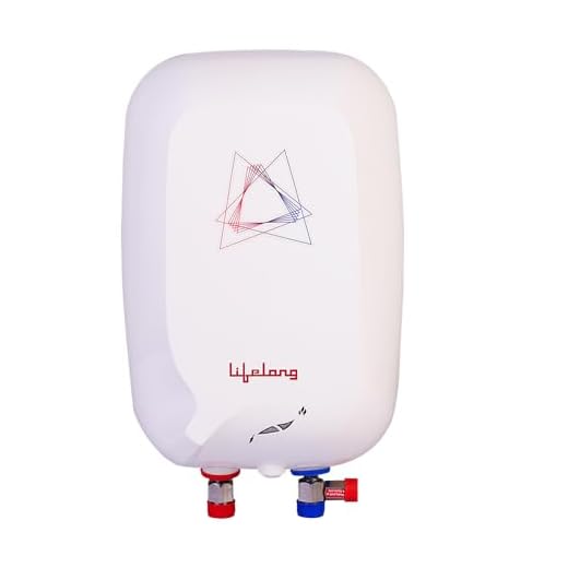 Lifelong Llwh106 Flash 3 Litres Instant Water Heater For Home Use, 8 Bar Pressure,Power On/Off Indicator And Advanced Safety, (3000W, Isi Certified, 2 Years Warranty), Wall Mounting