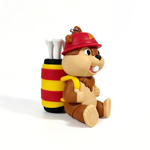 VannyVee Sports NCAA College Mascot Golf Tee Holders, Includes 8
