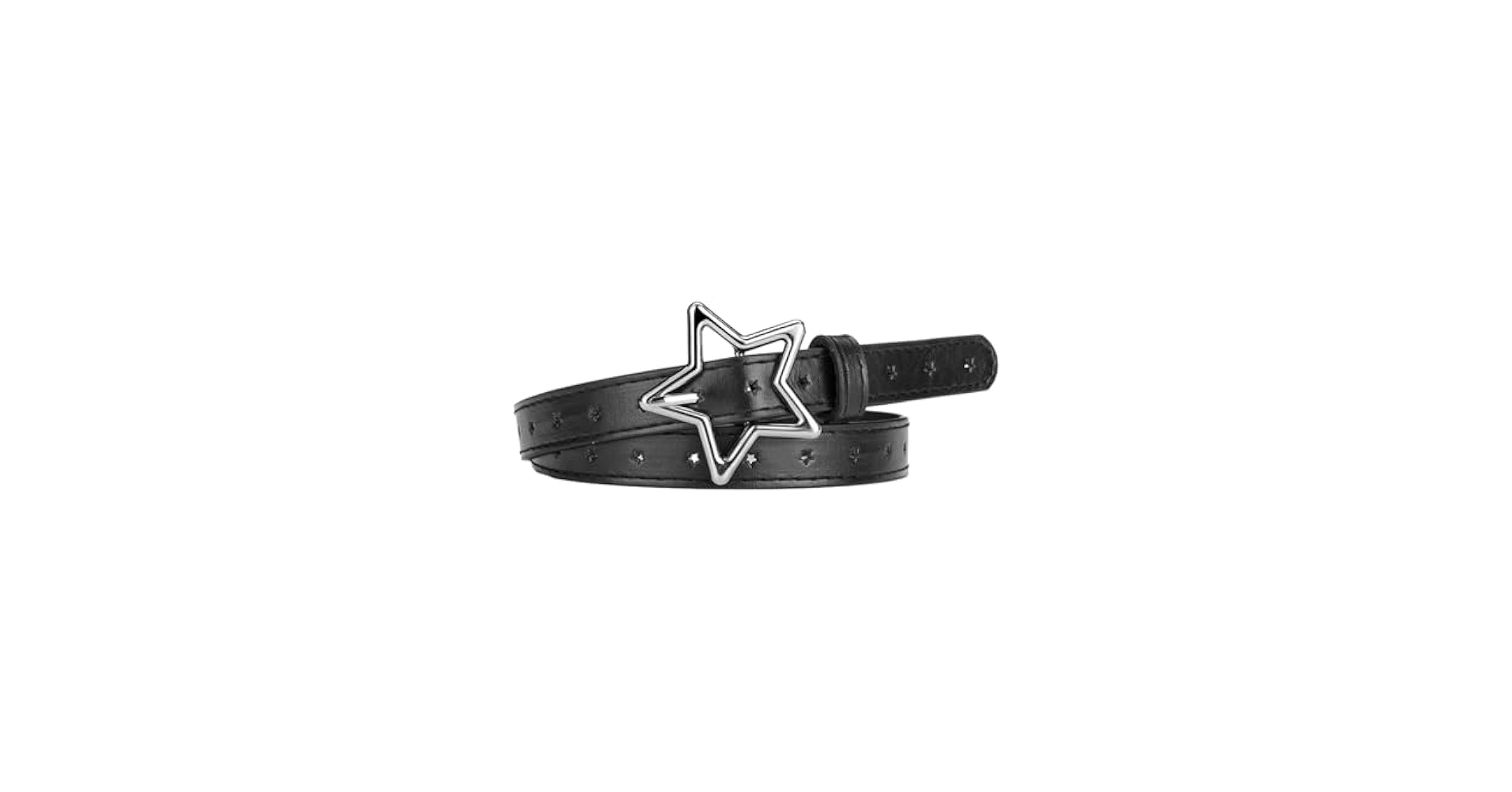 MinnowXY Harajuku Teens Waist Belt With Alloy Star Buckle