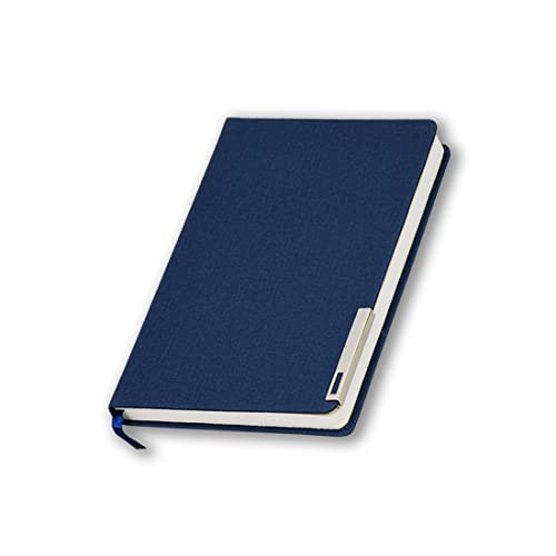 Image of COI Blue A5 Faux Leather Corporate Executive Organizer Diary /Stationary Planner for Man and Women (Set of 2)