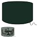 Pokrowiec na sofę na patio  280x120cm, wodoodporny pokrowiec na sofę na zewnątrz 420D Heavy Duty pokrowiec na sofę na zewnątrz, pokrowiec na meble ogrodowe wiatroodporny czarny