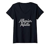 Allgaier Mädle Shirts mit einem weißen Design für Allgäuer Frauen, Mädchen, Mädels und Mädla.