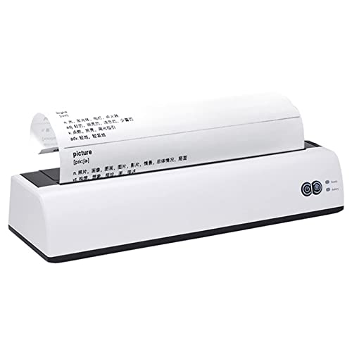 Image of Portable Printers Wireless for Travel, Thermal Tattoo Stencil Printer for Office, Letter Bluetooth Compact Printer for 8.5 inchx11 inch Size