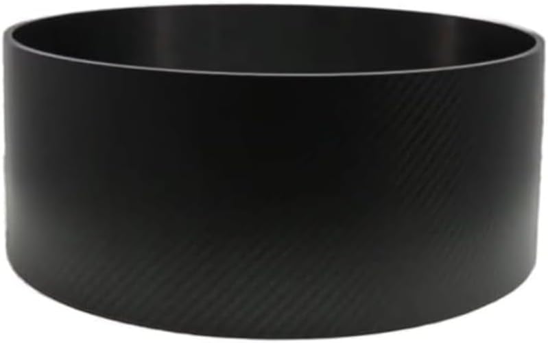 Snare Drum Carbon Fiber Body Lightweight High Strength Replacement for Drum Building Custom Setup Stage Performance Studio Recording Percussion Instrument Use