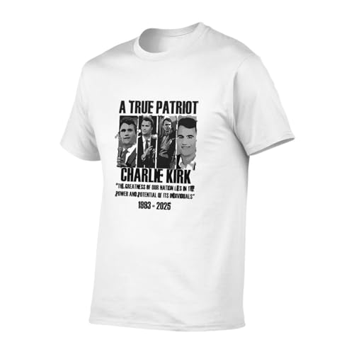 Freedom A True Patriot Charlie Kirk Tshirts4