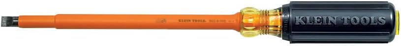 3/18 Cabinet Tip, 20cm Shank, Insulated - Ins Screwdriver, Slotted, 1cm x 20cm, Round