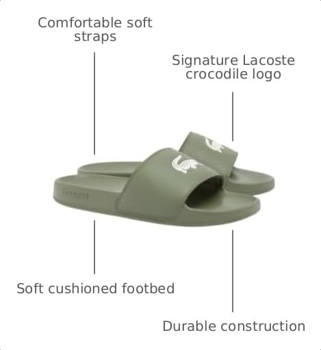 Image of Lacoste Men's Serve Slide 2.0