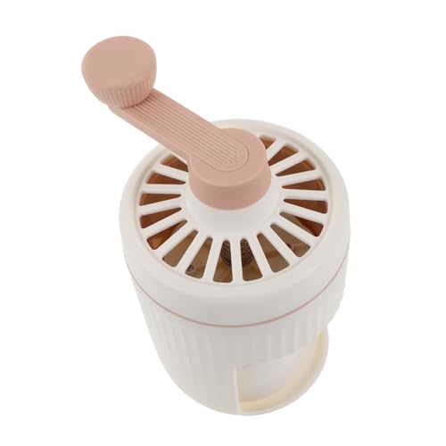 GALPADA 手動アイスクラッシャー 携帯便利 ポータブル氷削り器 電気不要 手しクランク式 夏用スムージー対応 家用氷かき器 カップ付冷却デ