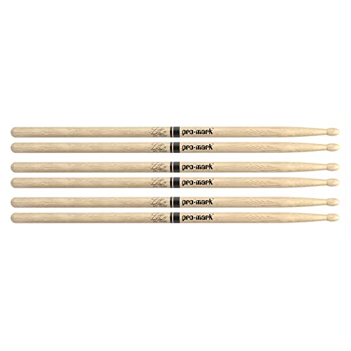 Promark Japanese White Oak 747 Neil Peart Baquetas 3 pares miniatura 1