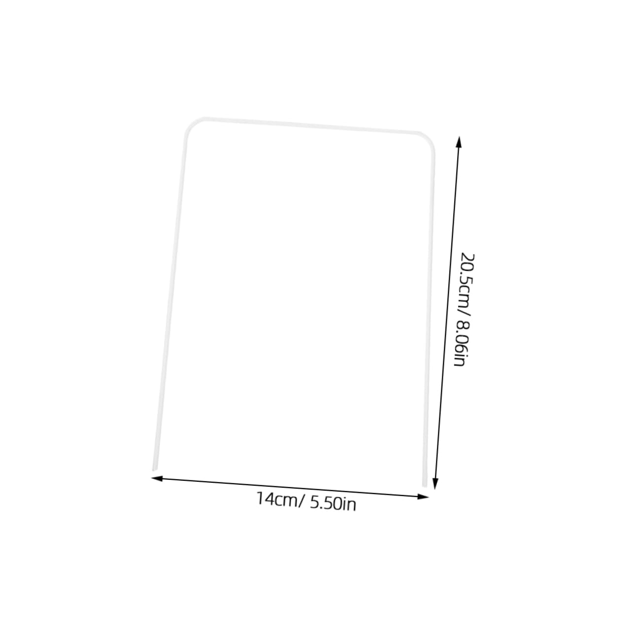 NAMOARLY Standard Croquet Wickets Set Wire Football Goal Set Metal Hoops for Boys and Girls Adults