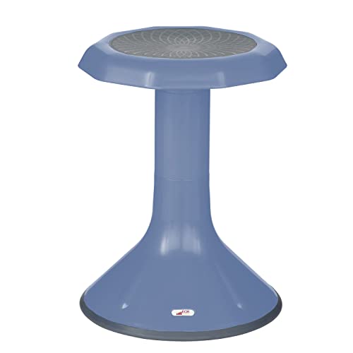 ECR4Kids ACE Active Core Engagement Wobble Stool, 18-Inch Seat Height, Flexible Seating, Powder Blue