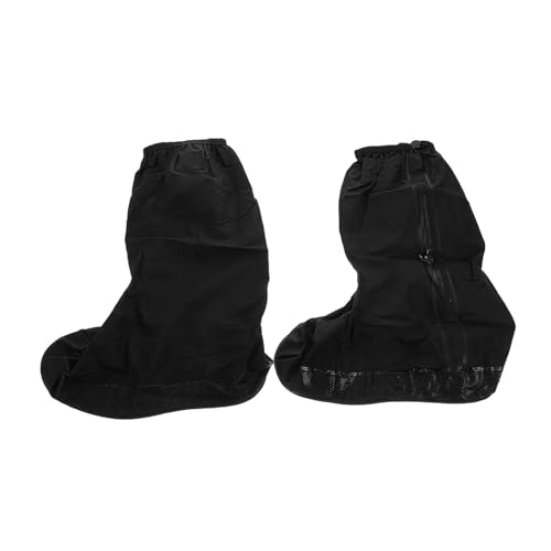 Mipcase 1 par Cubrezapatos Unisex para lluvia - Overshoes para uso al aire libre con diseño de tubo alto y cierre de cremallera, calzado resistente para días lluviosos y con nieve miniatura 5