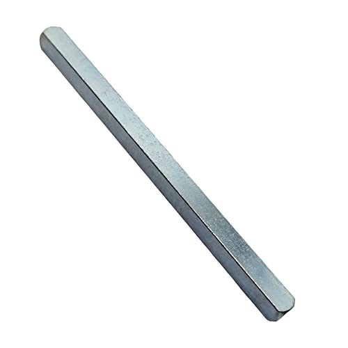 Universal Hardware 5mm x 160mm Bathroom Plain Bar Steel Spindle Door Windows Handle Spindles Silver Finish Sizes from 50mm to 160mm (Pack of 1)