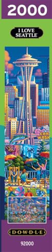 Rompecabezas Buffalo Games - Eric Dowdle 'I Love Seattle' de 2000 piezas para adultos | Nivel intermedio a experto, fabricado en EE.UU., cartón reciclado, incluye póster, ideal como regalo y para enmarcar miniatura 6