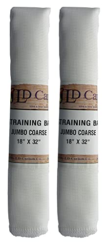 Home Brew Ohio Jumbo Nylon Straining Bag, 18" x 32", Coarse Mesh (Set of 2 Bags)