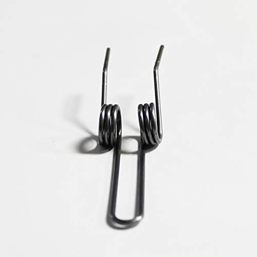Torsion Spring, Stainless Steel Double Torsion Spring 2.0mm Wire 16mm OD 3 Coils for Woodworking