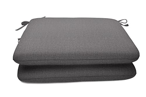 Naturesroom Sunbrella Patio Cushions - (2 Pack) - 20\" W x 18\" L x 2.5\" T, Outdoor Chair Cushion with Comfort, Style & Durability Designed for Outdoor Living - Made in The USA