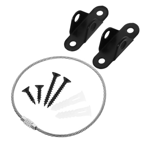 MOBUTOFU 2sätze Möbel-wandanker Für Kindersicherheit Kit Für Bücherregale Und Schränke Zur Vermeidung Von Umkippen Einfache Installation Sicher Für Junge Mädchen Und Haustiere