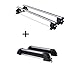 vdp Barre Portatutto Menabo Tema + Portascarpe/Porta Snowboard/Porta Sci Alluminio 4 Coppie Ski Alfa Romeo 159 2005 – 2013