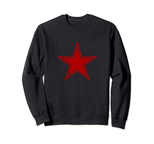 USA 4th of July Red Star Funny Gift idea for men women Felpa