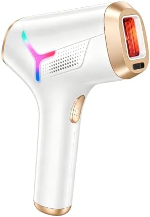 Haarlosy IPL Geräte Haarentfernung Laser für Damen Herren zu Hause | Schnelle 10-Minuten-Routine, für Beine, Achseln, Bikinizone, Oberlippe und Körper, 9 Stufen, 5,2 cm² Lichtfenst