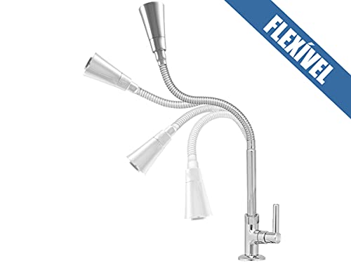 Torneira Gourmet Bancada Cone Cônica Metal