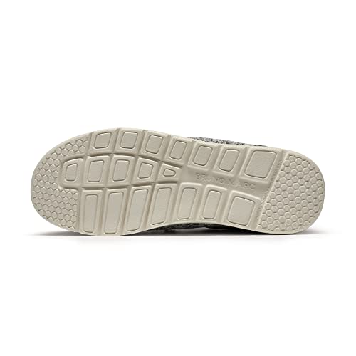 Bruno Marc Bruno Marc Women’s Slip-on Loafers Casual Shoes,Size 8,Sparkling Grey,SBLS225W