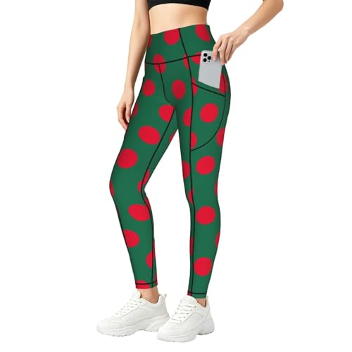 Leggings de Bangladesh para mujer pantalones elásticos de entrenamiento con bolsillos prácticos