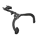 SR 500 Black DSLR Camera Shoulder Mount, Shoulder Support Rig, Shock Absorber Bracket Stabilizer for Heavy DSLR Cameras, Lightweight ABS KK6 Fiberglass Material