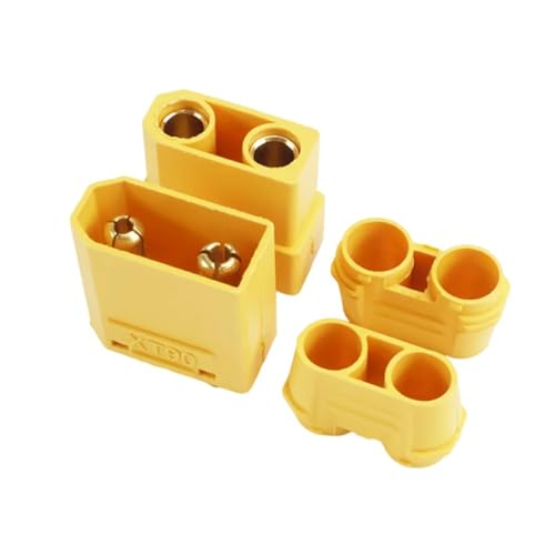 Conectores XT90 de alta resistencia térmica para una transmisión de corriente sin pérdidas