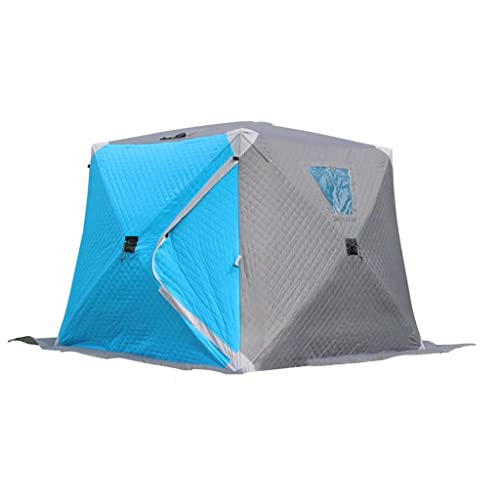 Carpa para pesca invierno 1-4 personas resistente viento y lluvia miniatura 1