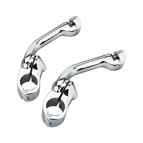 Repose-pieds moto 1-1/4" avec pinces de protection moteur pour Road King, Sportster et Fat Boy