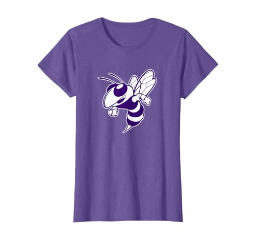 Deep Creek High School Hornets T-Shirt, Women, Purple Heather, X-Small