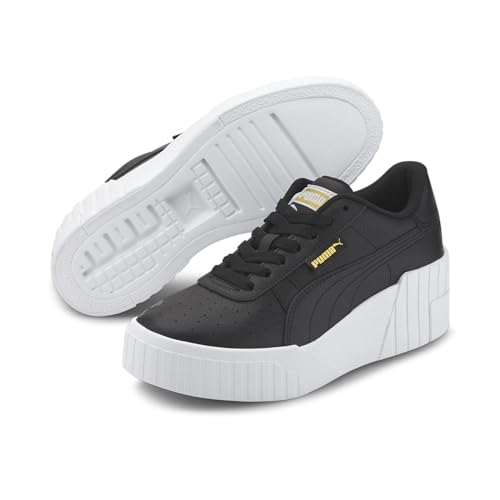 PUMA New Puma Women's Cali Wedge Sneaker Puma Black/White 7.5