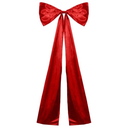 Genérico Lazo para La Cima del Árbol De Navidad, Decoración Gigante del Hogar, Lazos Decorativos Decoraciones Navideñas, para Interior Entrada Porche Jardín Pared Sala de Estar Fiestas Navideñas y