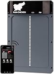 RUN-CHICKEN Automatic Chicken Coop Door Opener (Gray) - Timer, Light Sensor, Battery Powered, Aluminum, Accessories - Model T50